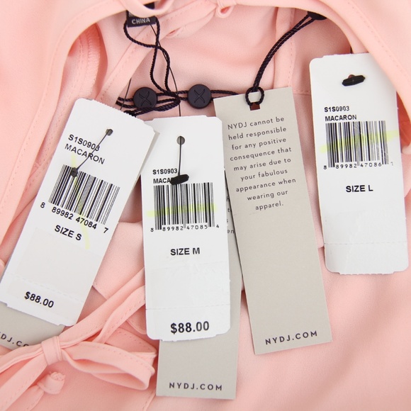 NYDJ Split Neck Blouse - Picture 4 of 5